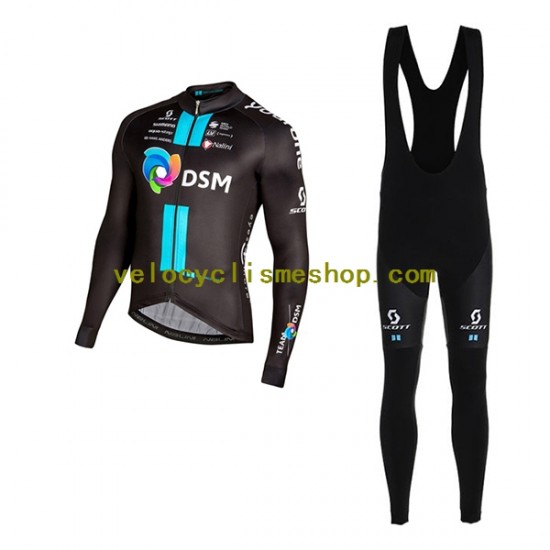 Tenue Maillot M/L + Collant à Bretelles 2022 Team DSM Hommes N001