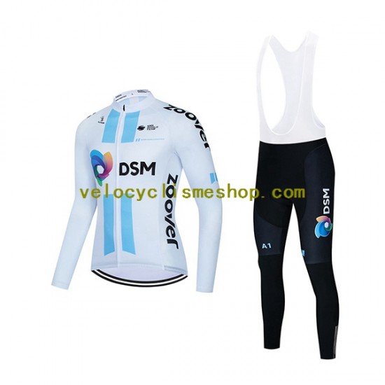 Tenue Maillot M/L + Collant à Bretelles 2022 Team DSM Hommes N002