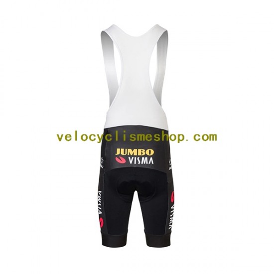Tenue Maillot + Cuissard à Bretelles 2022 Team Jumbo-Visma Hommes N001
