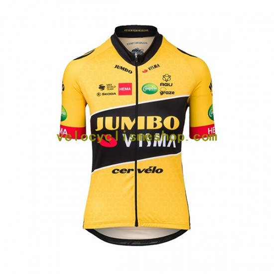 Maillot Cyclisme 2022 Team Jumbo-Visma Hommes N001
