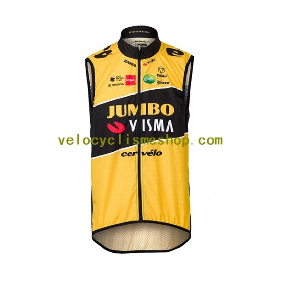 Gilet Cycliste 2022 Team Jumbo-Visma Hommes N001