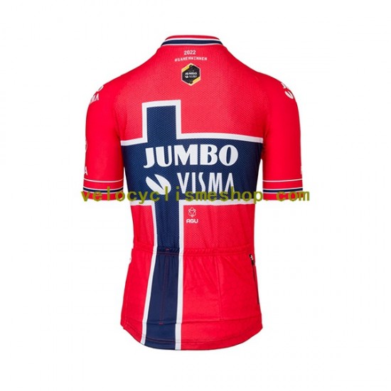 Maillot Cyclisme 2022 Team Jumbo-Visma Hommes N003