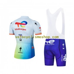 Tenue Maillot + Cuissard à Bretelles 2022 Team TotalEnergies Hommes N001
