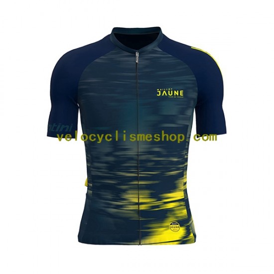 Maillot Cyclisme 2022 Tour de France JAUNE Hommes N001
