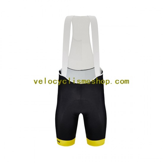 Cuissard Court à Bretelles 2022 Tour de France JAUNE Hommes N002