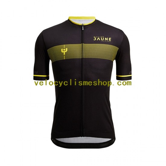 Maillot Cyclisme 2022 Tour de France JAUNE Hommes N002