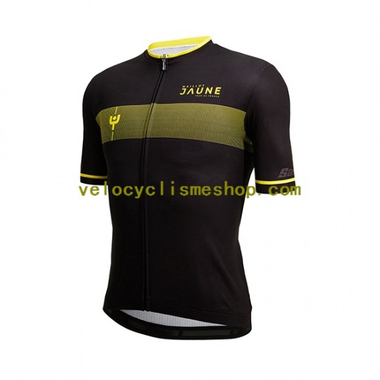 Maillot Cyclisme 2022 Tour de France JAUNE Hommes N002