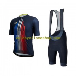 Tenue Maillot + Cuissard à Bretelles 2022 Tour de France TRIONFO Hommes N001