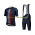 Tenue Maillot + Cuissard à Bretelles 2022 Tour de France TRIONFO Hommes N001