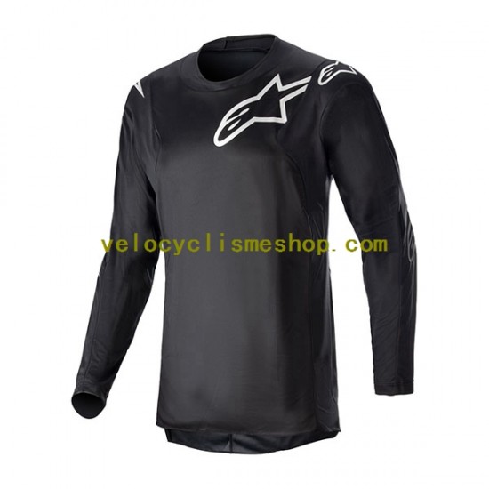 Maillot VTT/Motocross Manches Longues 2023 ALPINESTARS RACER GRAPHITE Hommes N001