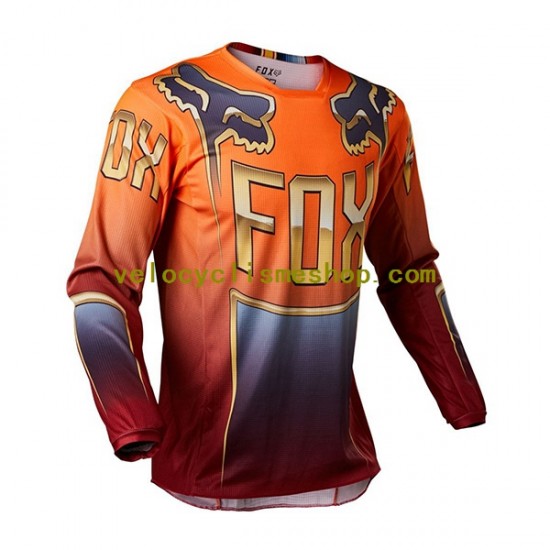 Maillot VTT/Motocross Manches Longues 2023 Fox Racing 180 CNTRO Hommes N002