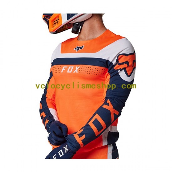 Maillot VTT/Motocross Manches Longues 2023 Fox Racing Flexair Efekt Hommes N001