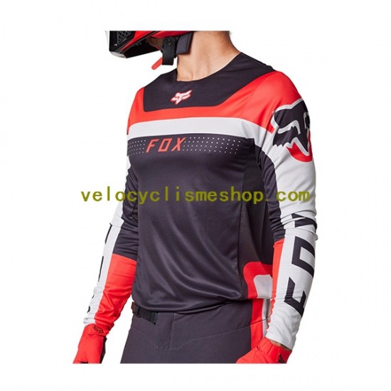 Maillot VTT/Motocross Manches Longues 2023 Fox Racing Flexair Efekt Hommes N004