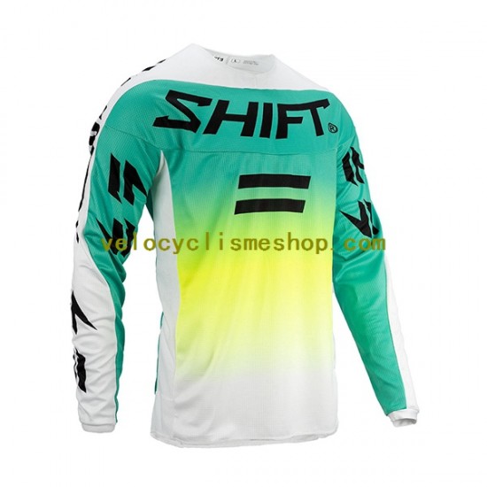Maillot VTT/Motocross Manches Longues 2023 Shift Fade Hommes N001