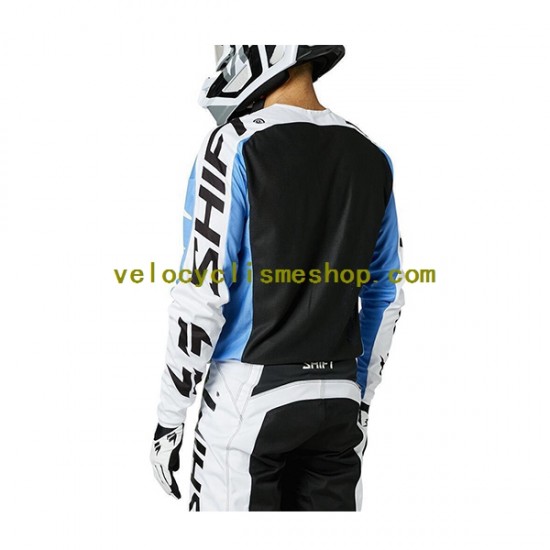 Maillot VTT/Motocross Manches Longues 2023 Shift Fade Hommes N002
